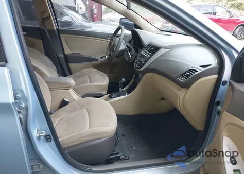 2012 Hyundai Accent Gls z USA, uszkodzony, nr VIN KMHCU4AE3CU042318